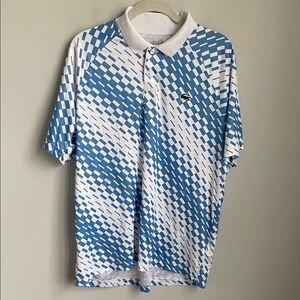 Lacoste Men's Novak DJokovic Short Sleeve Tennis Polo Shirt Size Large